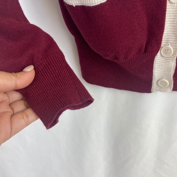 2 for 10$ Bundle || Varsity V Neck Cardigan - Picture 6 of 7
